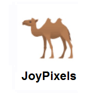Bactrian Camel on JoyPixels