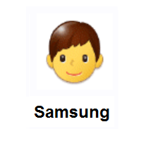 Boy on Samsung