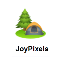 Camping on JoyPixels
