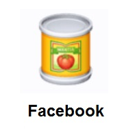 Canned Food on Facebook