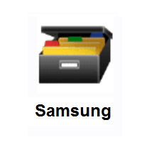 Card File Box on Samsung