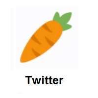 Carrot on Twitter Twemoji