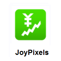Chart Increasing With Yen on JoyPixels