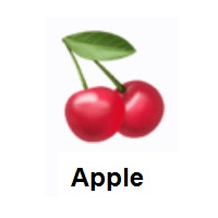Cherries on Apple iOS