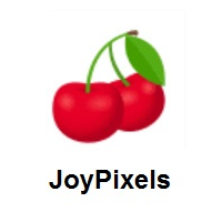 Cherries on JoyPixels
