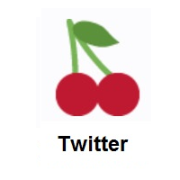 Cherries on Twitter Twemoji