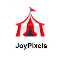 Circus Tent on JoyPixels