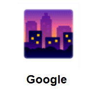 Cityscape At Dusk on Google Android