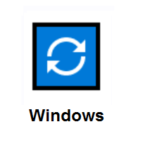 Anticlockwise Arrows Button: Counterclockwise Arrows Button on Microsoft Windows