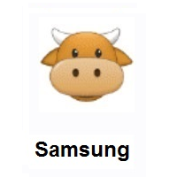 Cow Face on Samsung