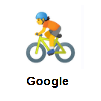Person Biking on Google Android