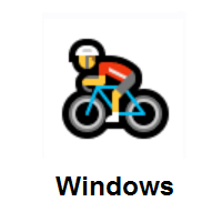 Person Biking on Microsoft Windows