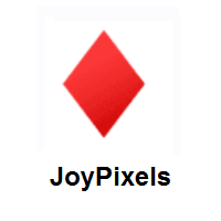 Diamond Suit on JoyPixels