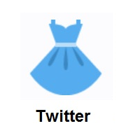 Dress on Twitter Twemoji