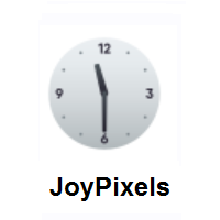 Eleven-Thirty on JoyPixels