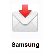 Envelope With Arrow on Samsung