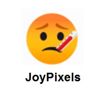 Face With Thermometer on JoyPixels