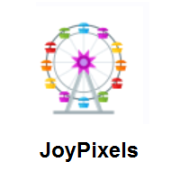 Ferris Wheel on JoyPixels