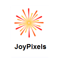 Fireworks on JoyPixels