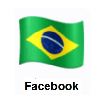 Flag of Brazil on Facebook
