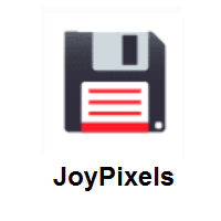 Floppy Disk on JoyPixels