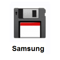 Floppy Disk on Samsung