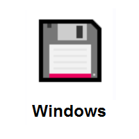 Floppy Disk on Microsoft Windows