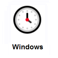 Four O’clock on Microsoft Windows