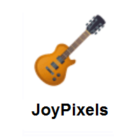 Guitar on JoyPixels