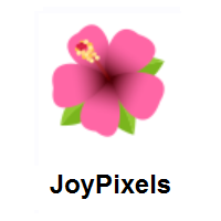 Hibiscus on JoyPixels