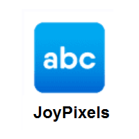 Input Latin Letters on JoyPixels
