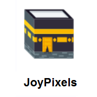 Kaaba on JoyPixels