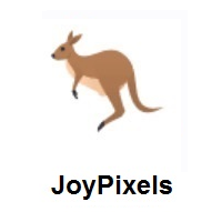 Kangaroo on JoyPixels