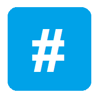 Keycap: # Hashtag