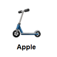 Kick Scooter on Apple iOS
