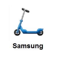 Kick Scooter on Samsung