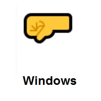 Left-Facing Fist on Microsoft Windows