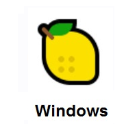 Lemon on Microsoft Windows