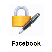 Locked With Pen on Facebook