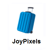 Luggage on JoyPixels