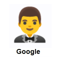 Man in Tuxedo on Google Android