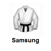 Martial Arts Uniform on Samsung