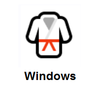 Martial Arts Uniform on Microsoft Windows