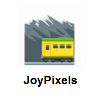 Mountain Railway on JoyPixels