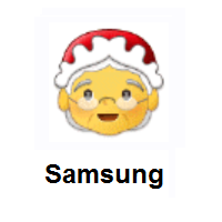 Mrs. Claus on Samsung
