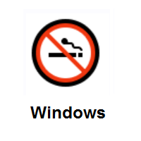No Smoking on Microsoft Windows