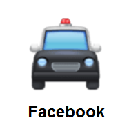 Oncoming Police Car on Facebook