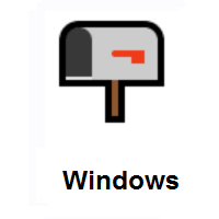 Open Mailbox With Lowered Flag on Microsoft Windows