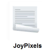 Page With Curl on JoyPixels