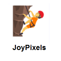 Person Climbing on JoyPixels